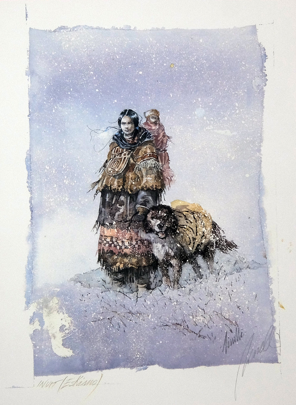 Stampa Firmata "Indiane 4"