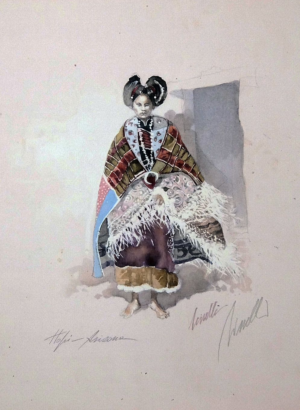 Stampa Firmata "Indiane 6"