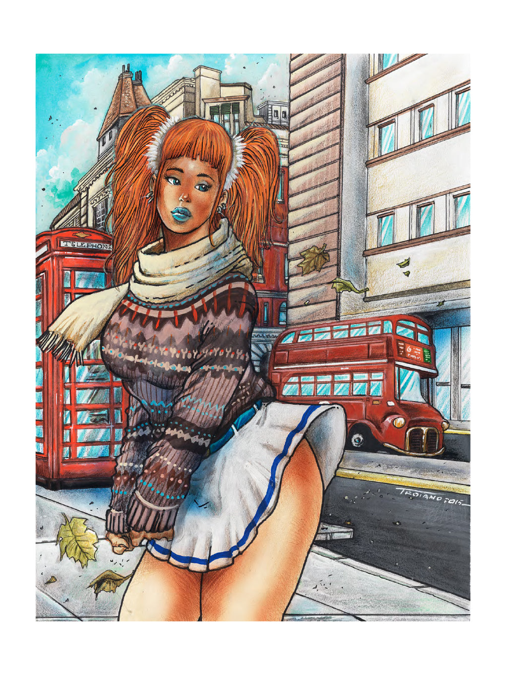 Troiano dal Portfolio City Girls stampa 3 - Londra -