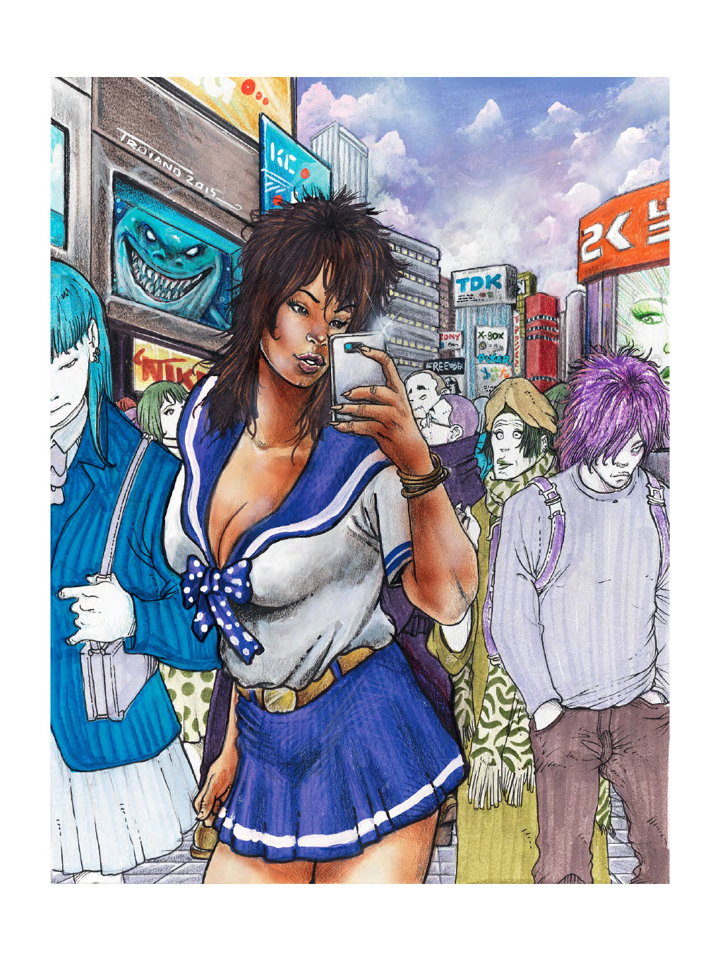 Troiano dal Portfolio City Girls stampa 6 - Tokyo -