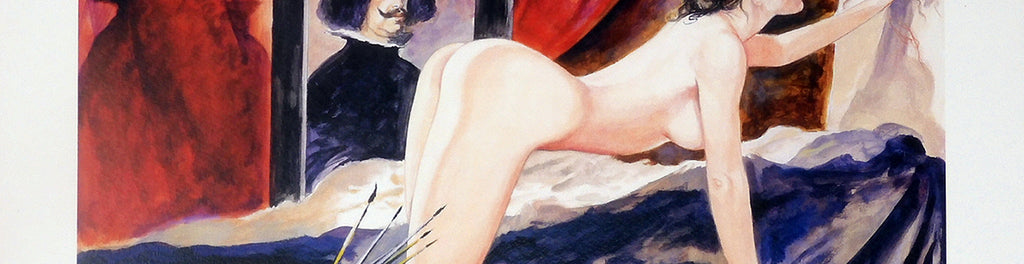 Stampa Firmata Pittore Velasquez