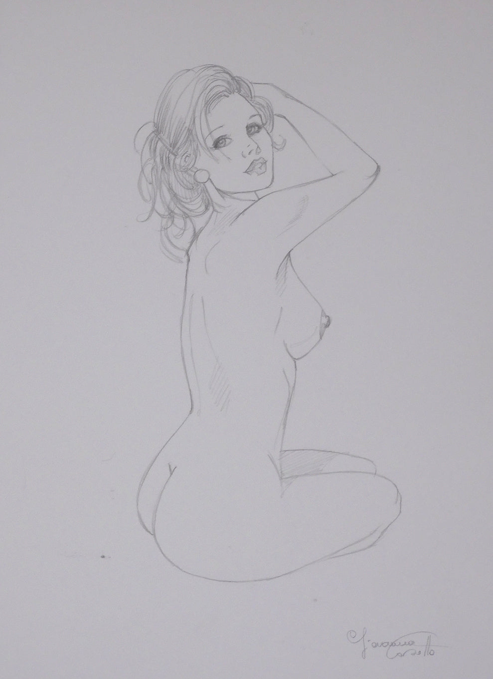 Casotto Portfolio Gocce con disegno originale 3