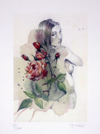 Casotto Portfolio Watercolors with original drawing 1