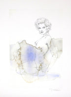 Casotto Portfolio Watercolors with original drawing 1