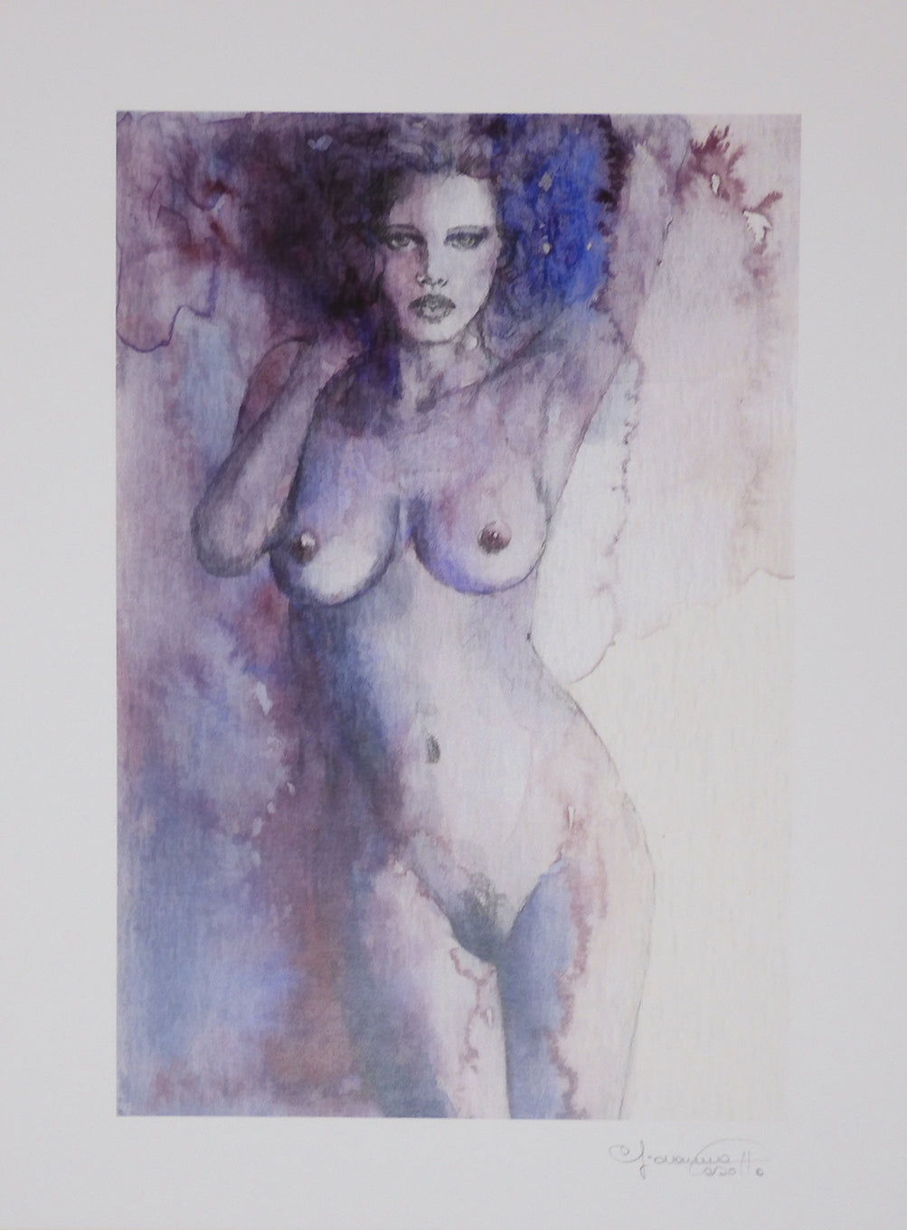 Casotto Portfolio Watercolors with original drawing 1