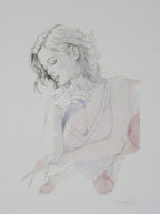 Casotto Portfolio Watercolors with original drawing 1