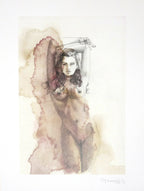 Casotto Portfolio Watercolors with original drawing 1