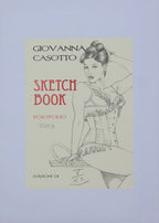 Portfolio Sketch Book with Original Drawing No. 35 - PA -