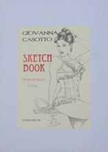 Portfolio Sketch Book con Disegno Originale N ° 24 - P.A. -