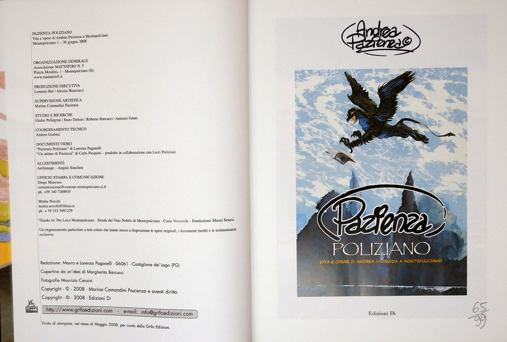 Volume Pazienza Poliziano Limited