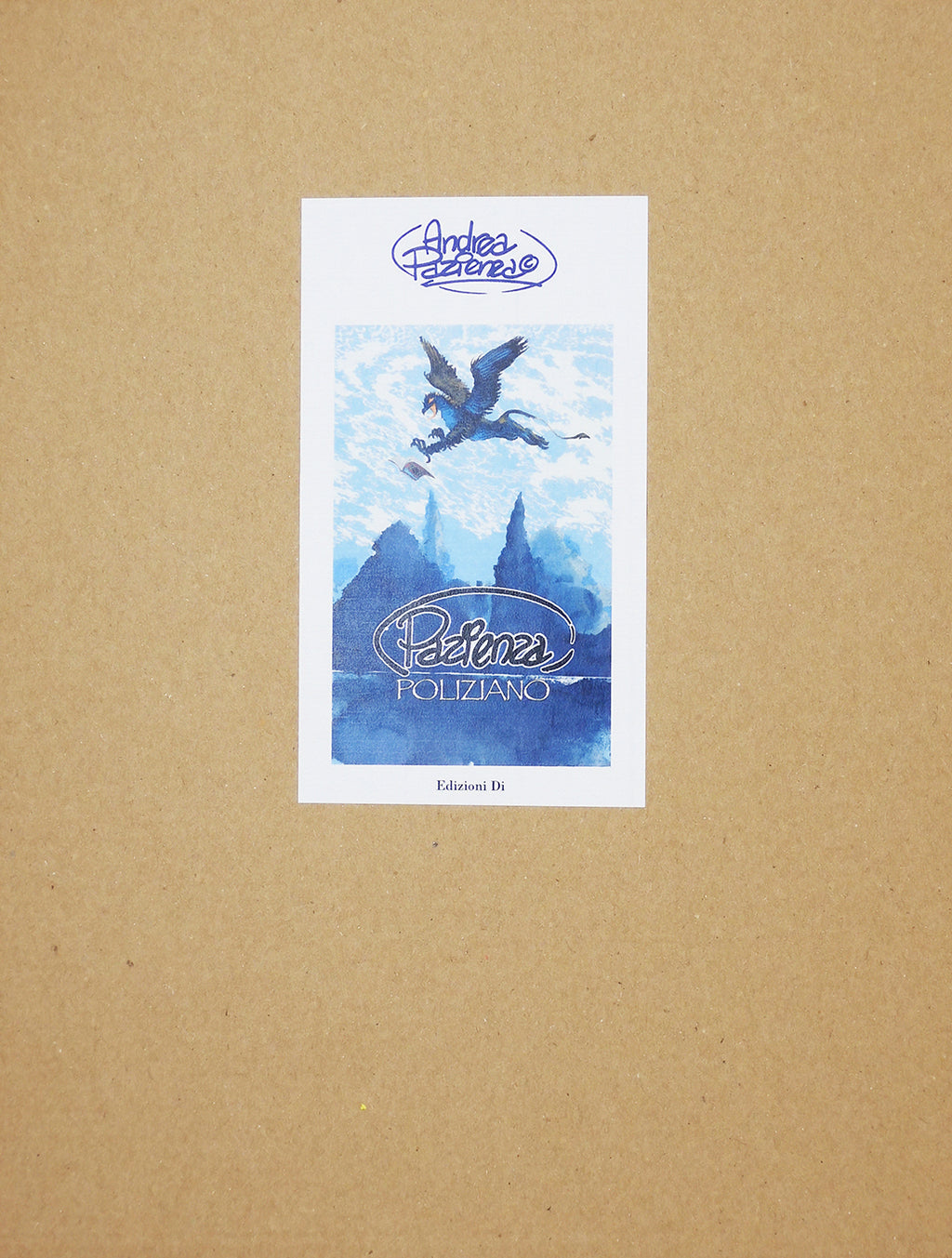 Volume Pazienza Poliziano Limited