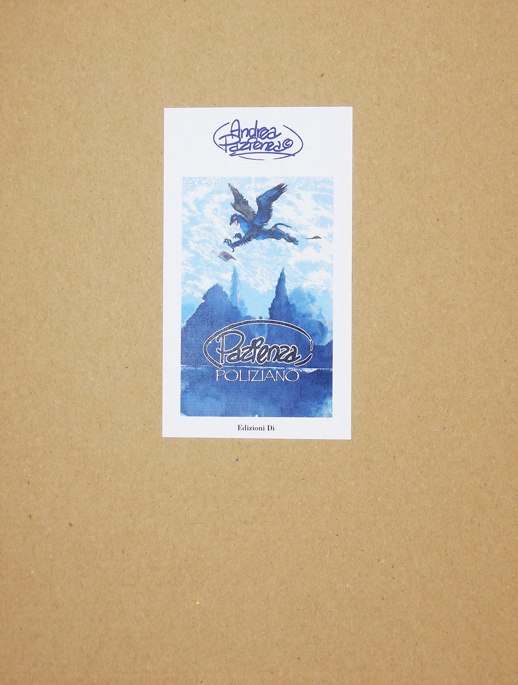 Volume Pazienza Poliziano Limited