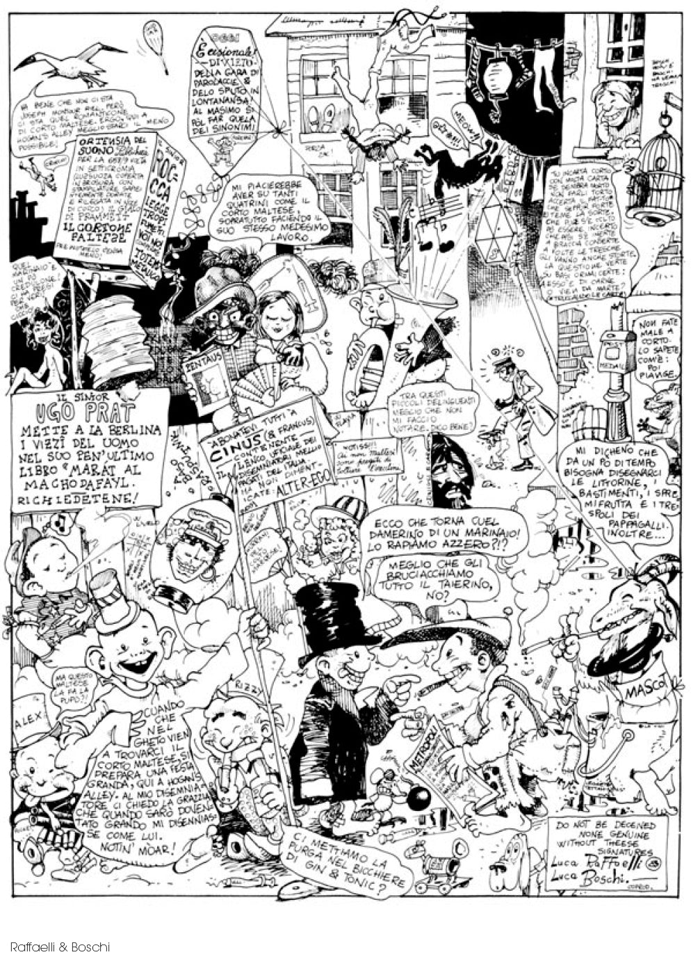 Portfolio DEDICATED TO CORTO MALTESE