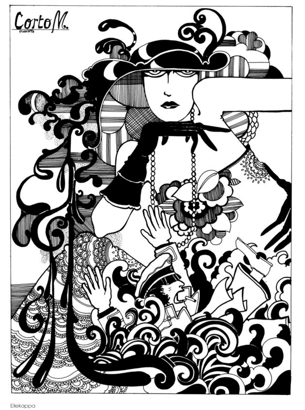 Portfolio DEDICATED TO CORTO MALTESE