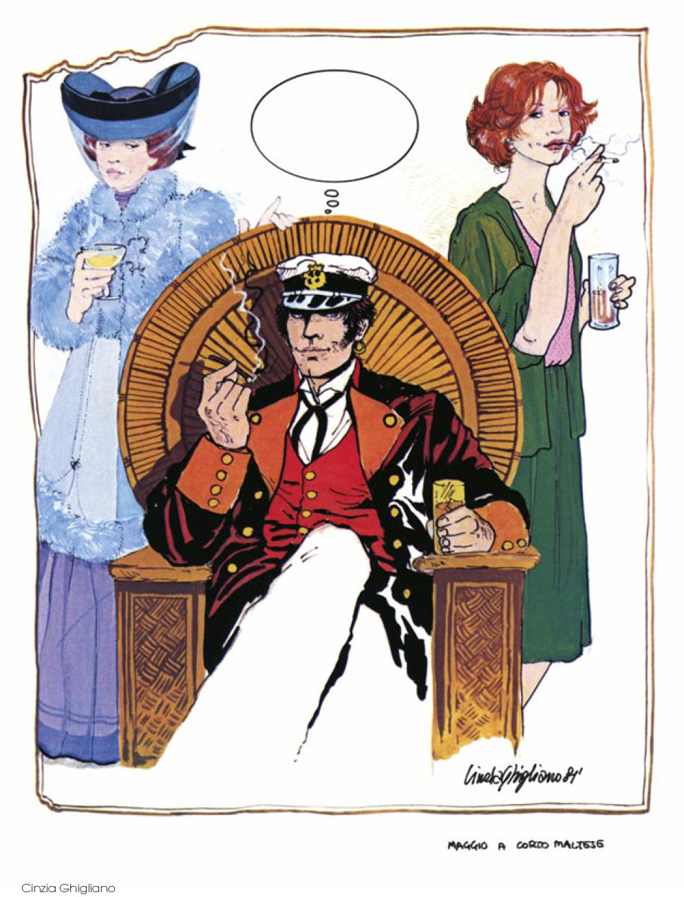 Portfolio DEDICATED TO CORTO MALTESE
