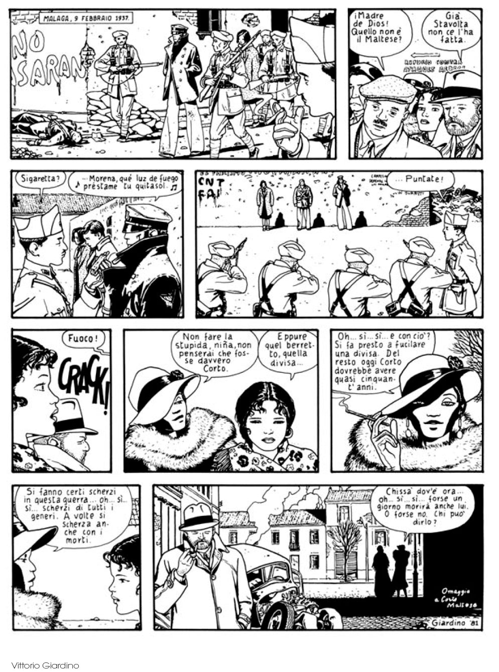 Portfolio DEDICATED TO CORTO MALTESE