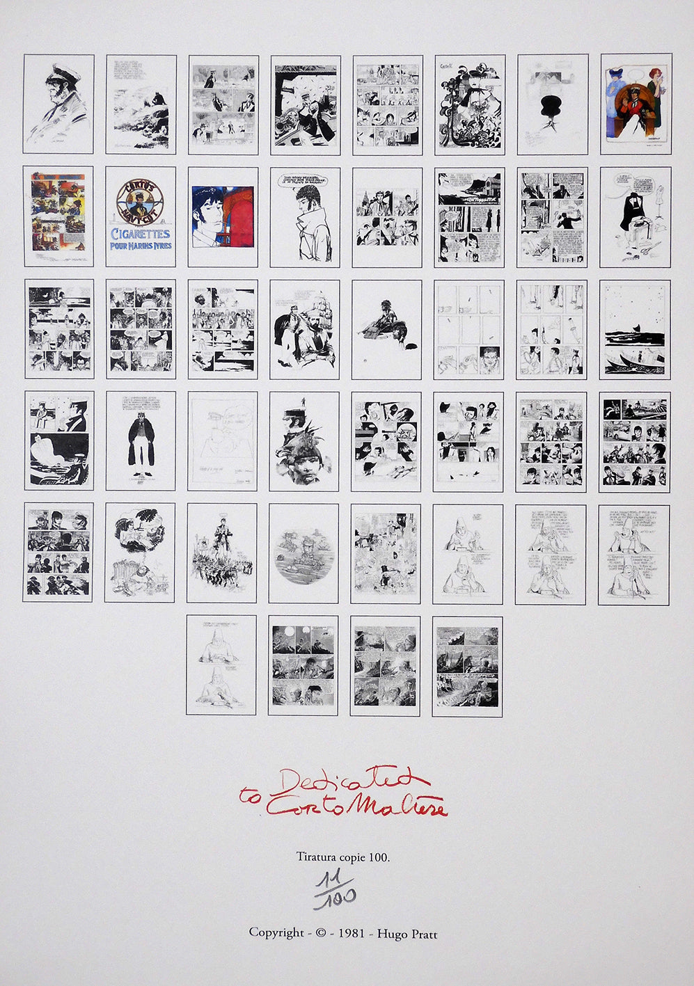 Portfolio DEDICATED TO CORTO MALTESE