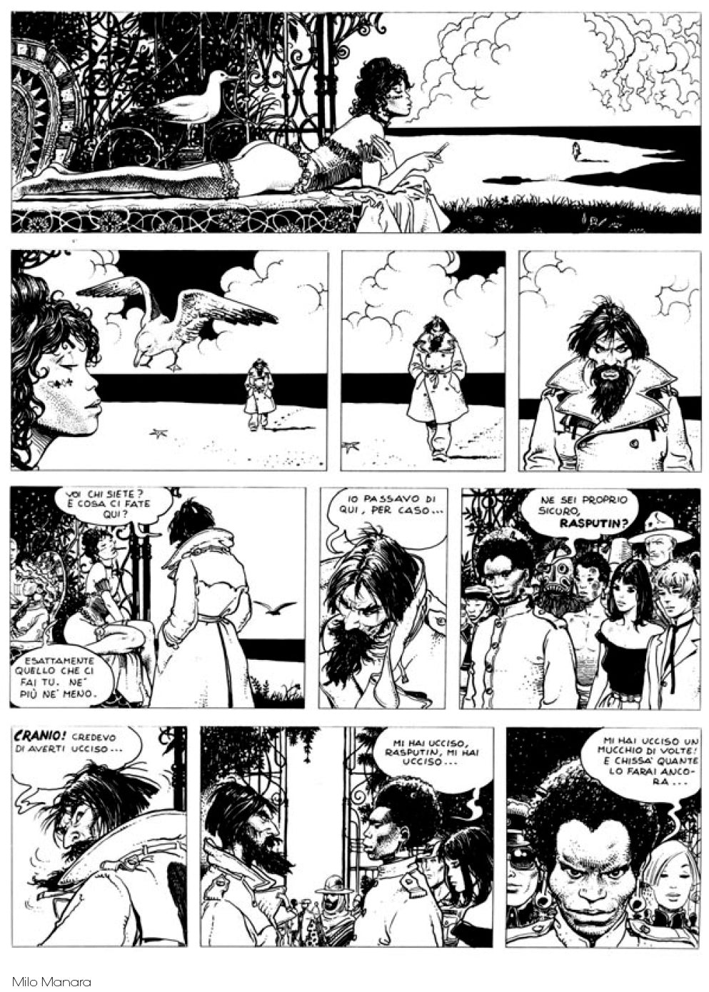 Portfolio DEDICATED TO CORTO MALTESE