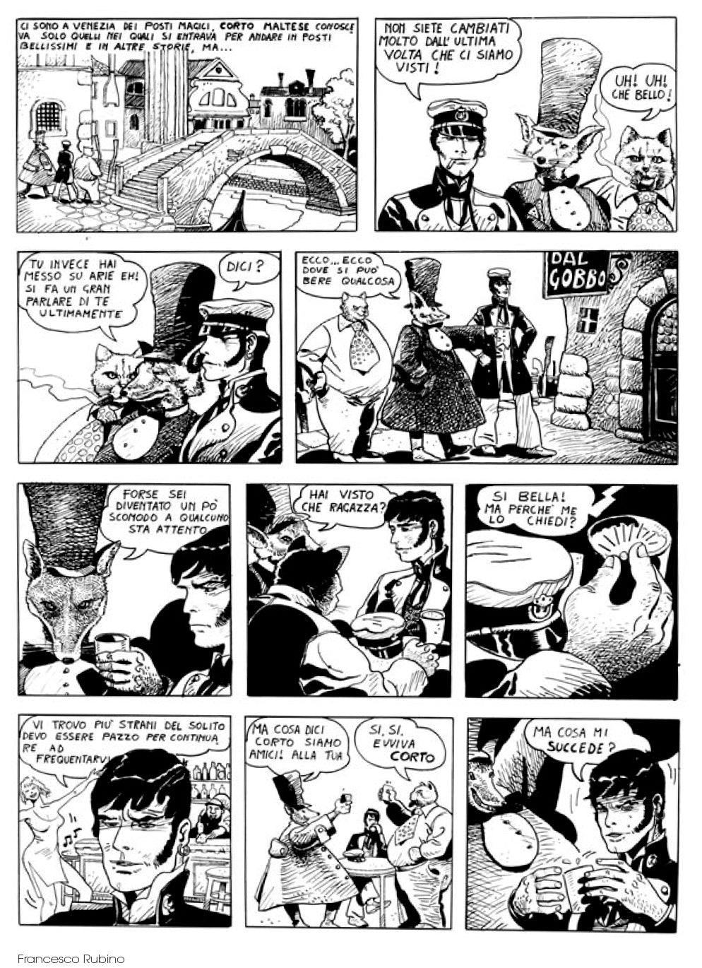 Portfolio DEDICATED TO CORTO MALTESE