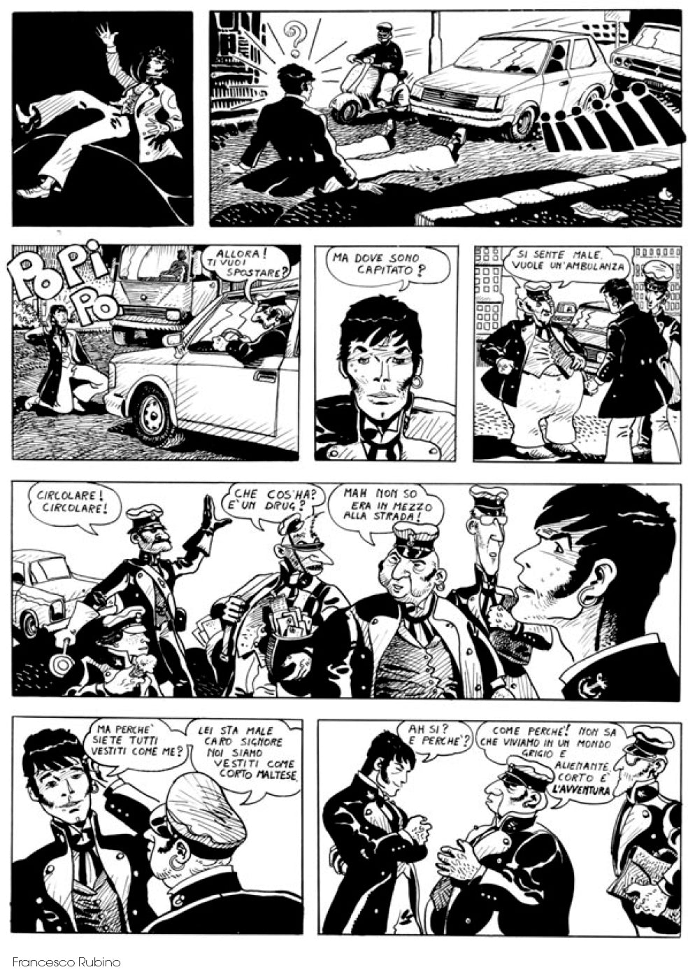 Portfolio DEDICATED TO CORTO MALTESE