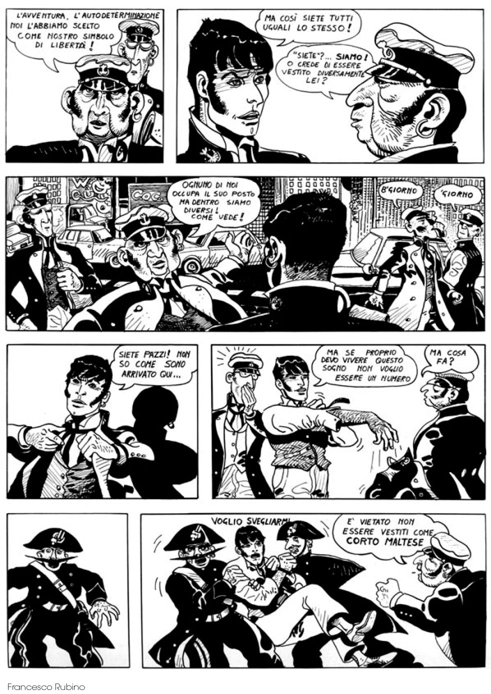 Portfolio DEDICATED TO CORTO MALTESE