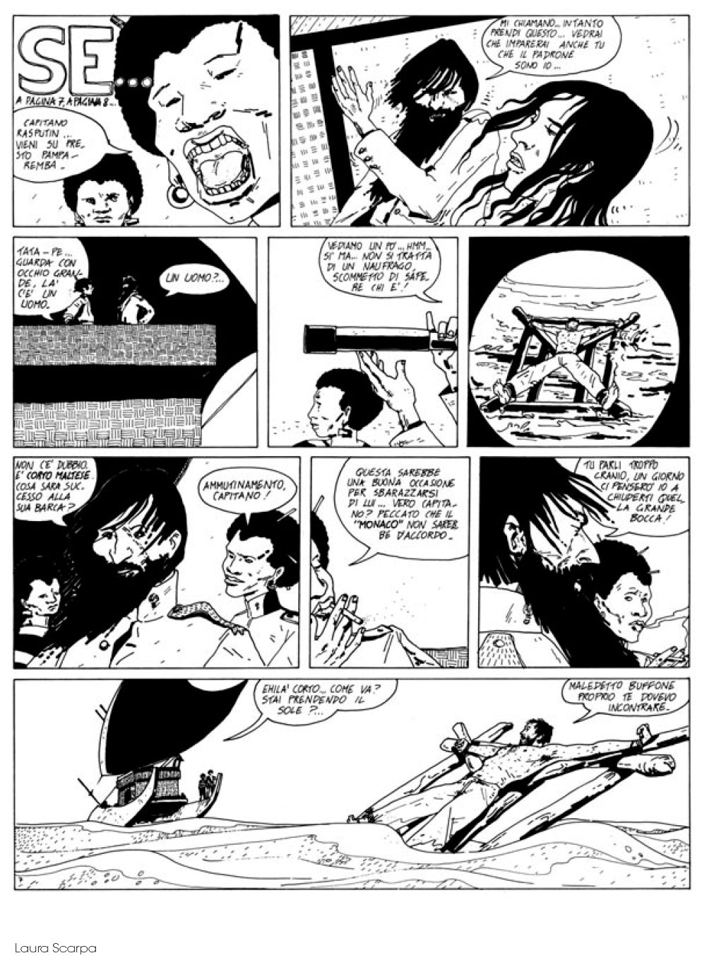 Portfolio DEDICATED TO CORTO MALTESE