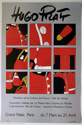 Poster Corto Maltese Locandina Grand Palais Non Firmato - Grifo Edizioni