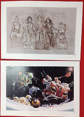 2 Stampe Firmate "Too Much Fantasy On Motherflower" - Grifo Edizioni