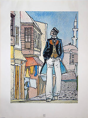 Manifesto Corto Maltese A Creta Firmato/Non Firmato - Grifo Edizioni