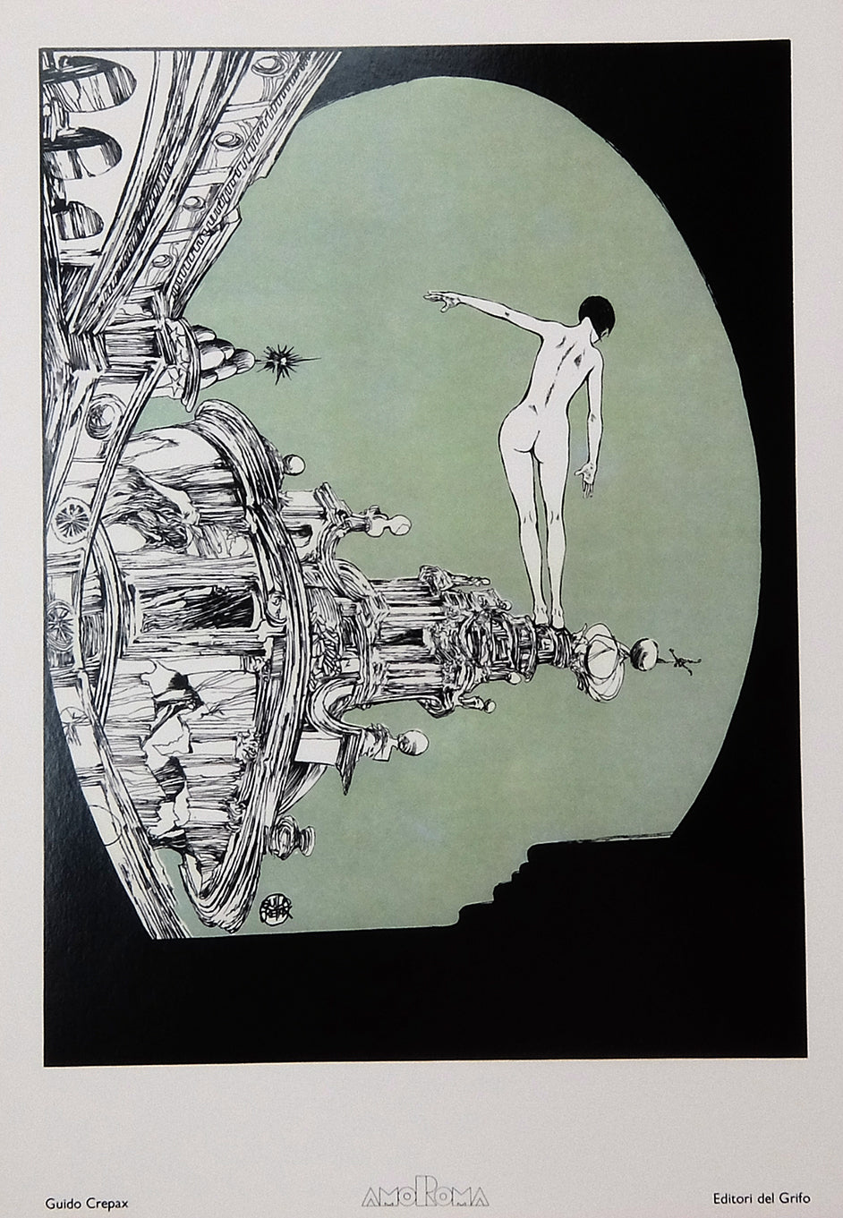 Crepax Stampa Amoroma - Grifo Edizioni