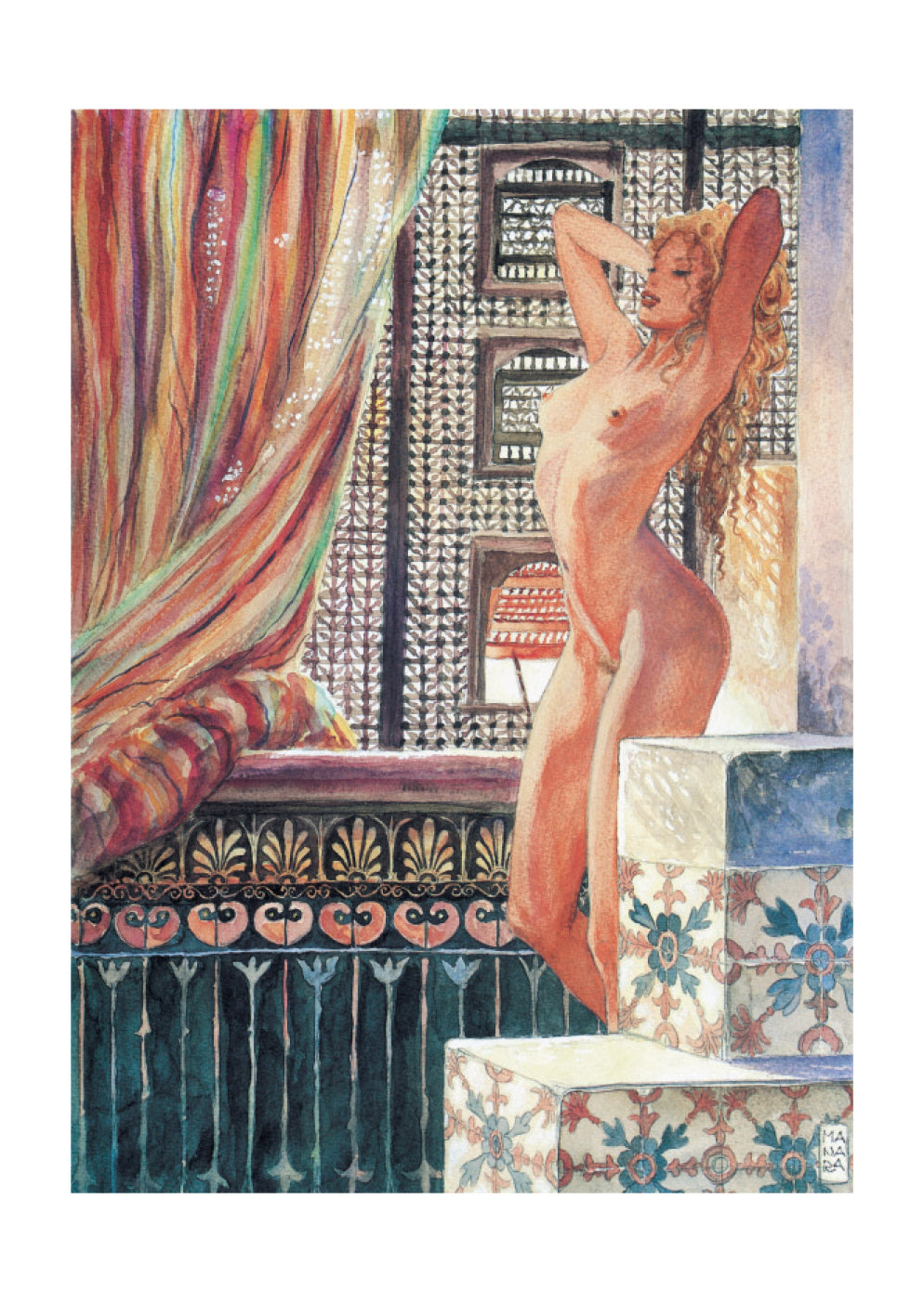 Manara Portfolio Aphrodite Numerato Non Firmato