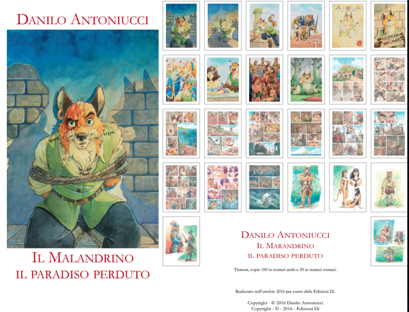 Portfolio Il Malandrino Il Paradiso Perduto - Grifo Edizioni