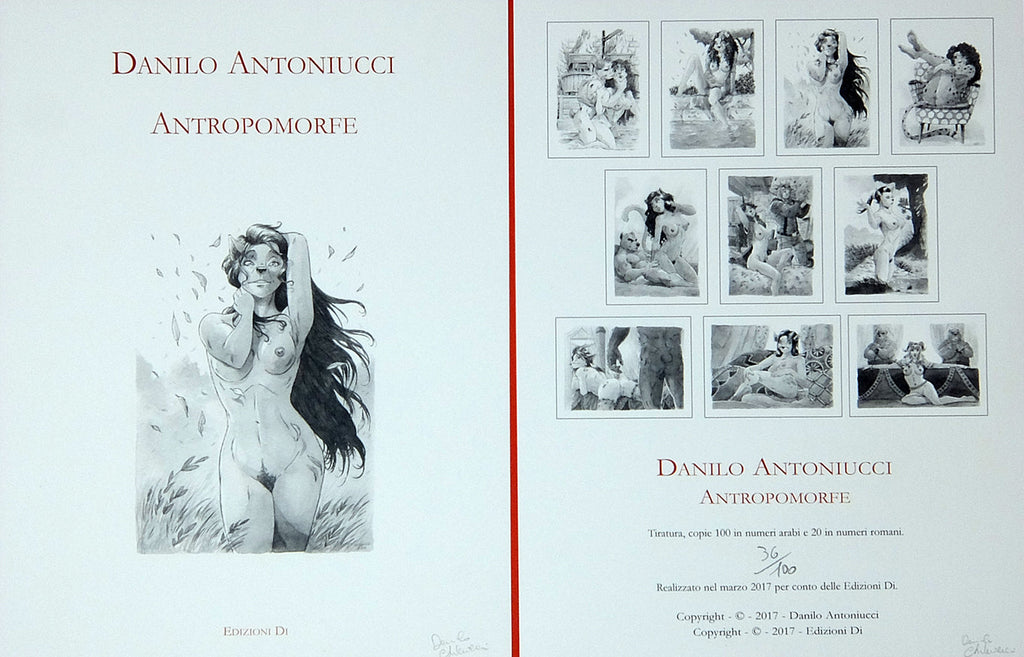 Portfolio Antropomorfe Con Disegno Originale - Grifo Edizioni