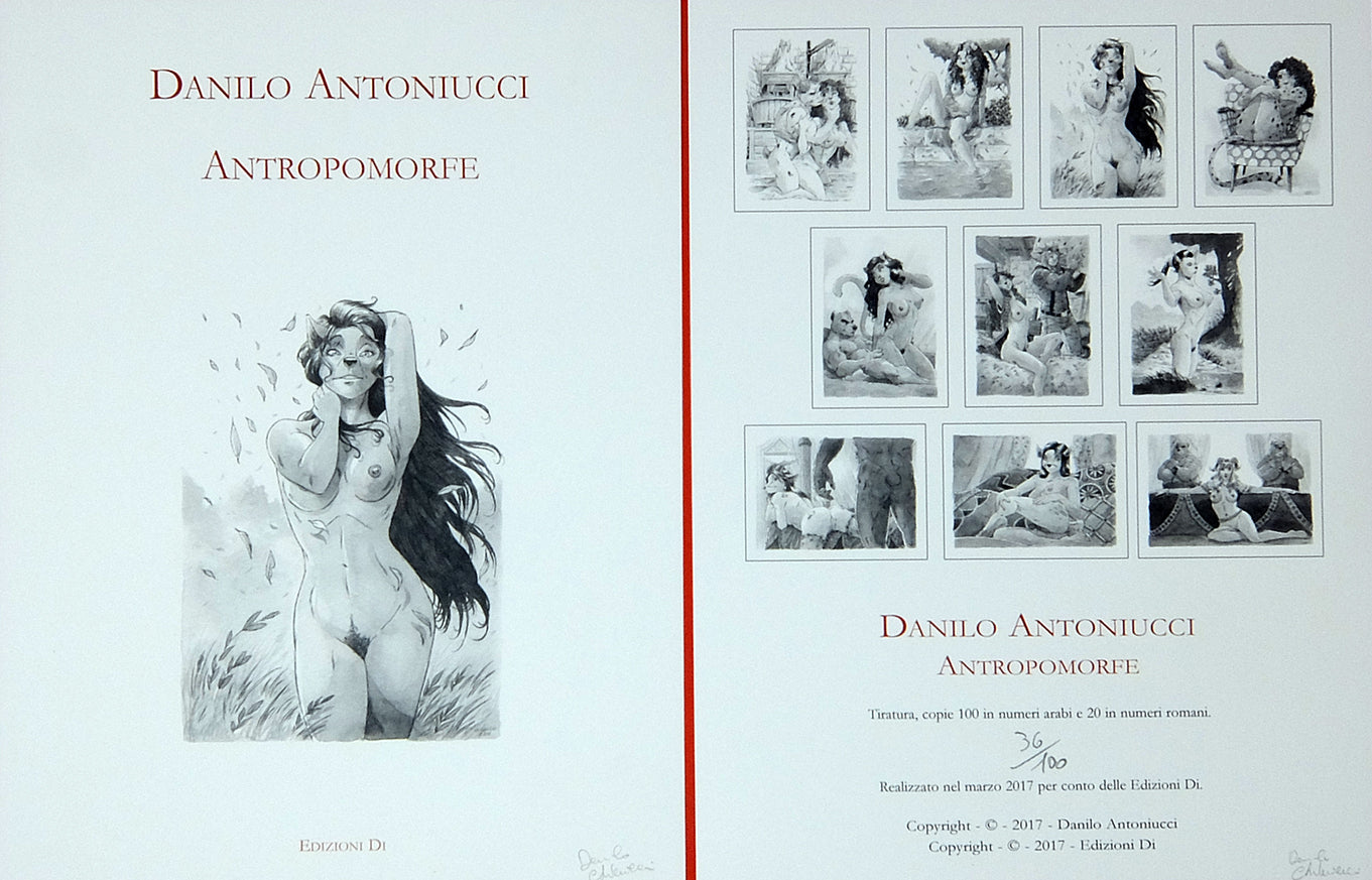 Portfolio Antropomorfe Con Disegno Originale - Grifo Edizioni