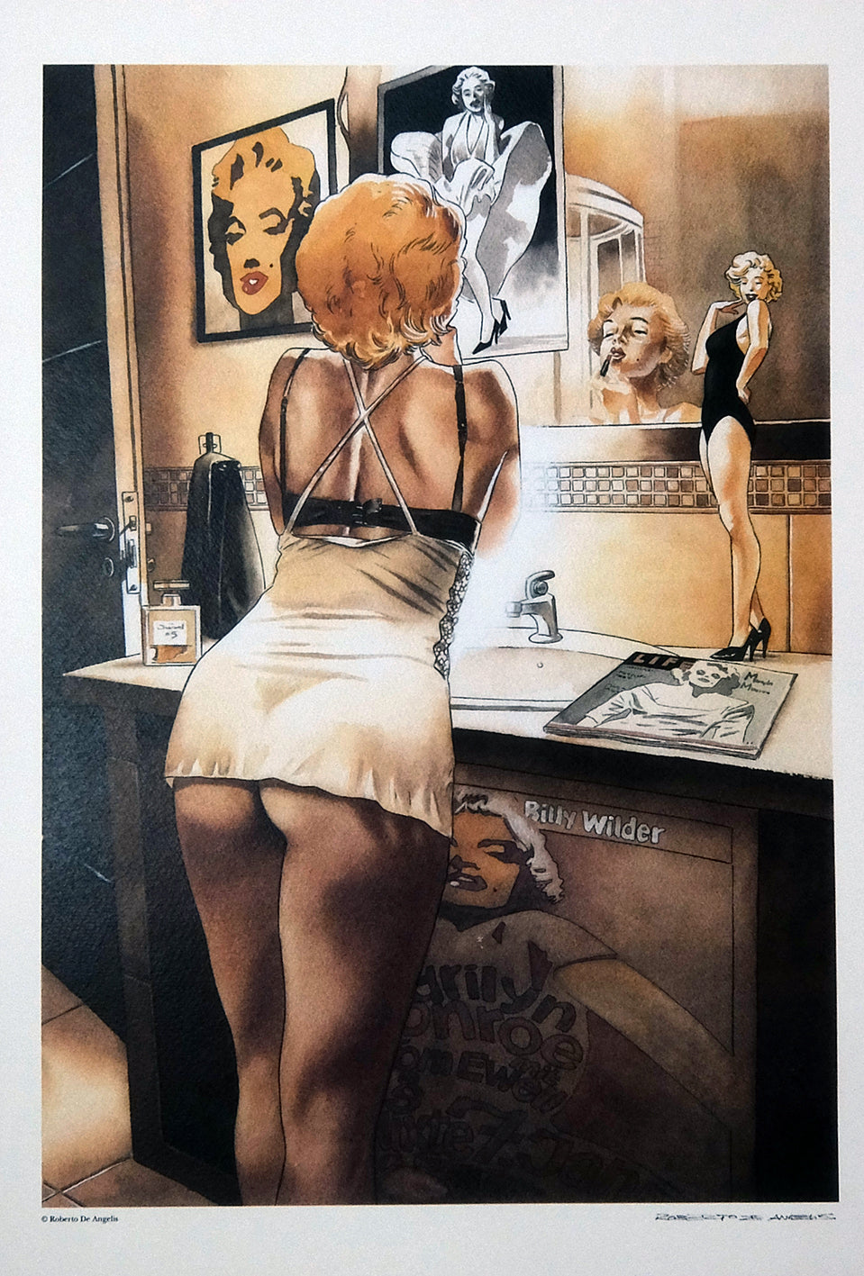 Brindisi Stampa Marilyn Monroe Non Firmata - Grifo Edizioni