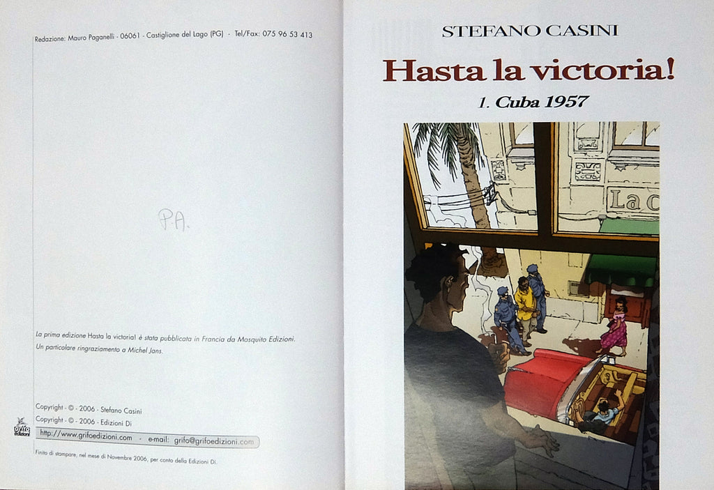Hasta La Victoria 1 Limited - Grifo Edizioni
