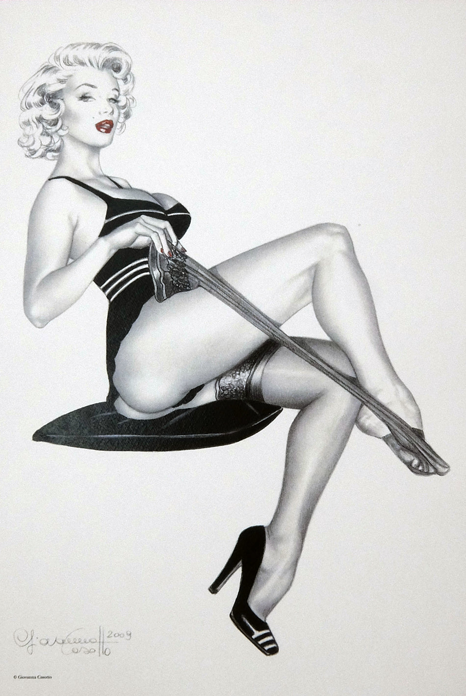 Stampa Marilyn Monroe Non Firmata - Grifo Edizioni