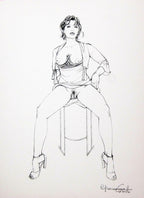 Portfolio Sketch Book con bacio P.A.