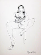 Portfolio Sketch Book con bacio P.A.