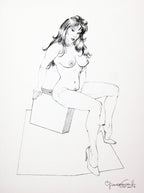 Portfolio Sketch Book con bacio P.A.