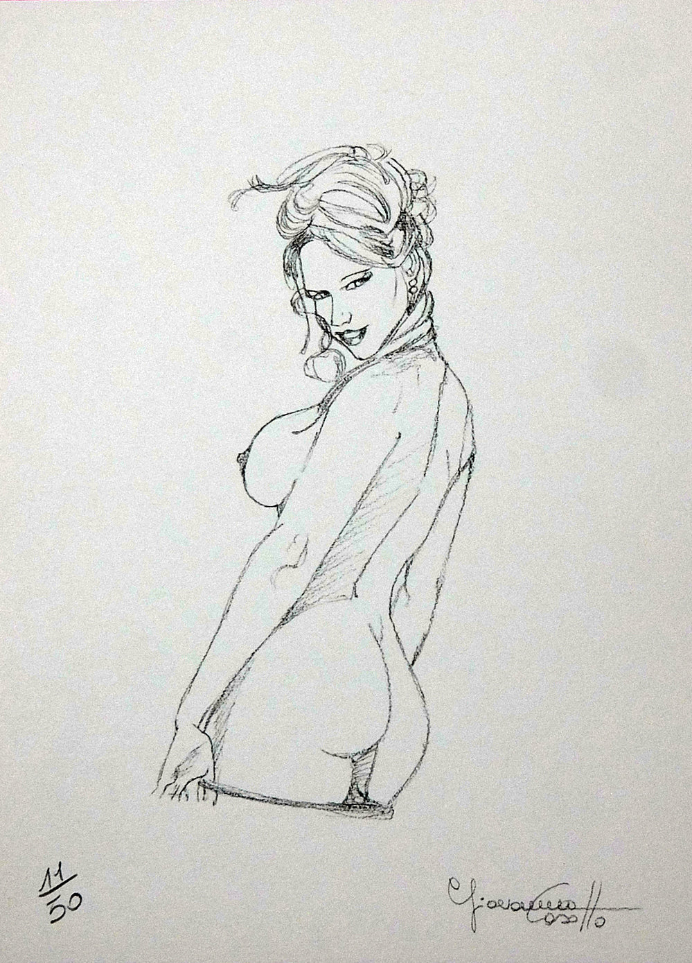 Casotto Volume Sketch Book. Limited Con Disegno Originale 32