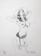 Casotto Volume Sketch Book. Limited Con Disegno Originale 32