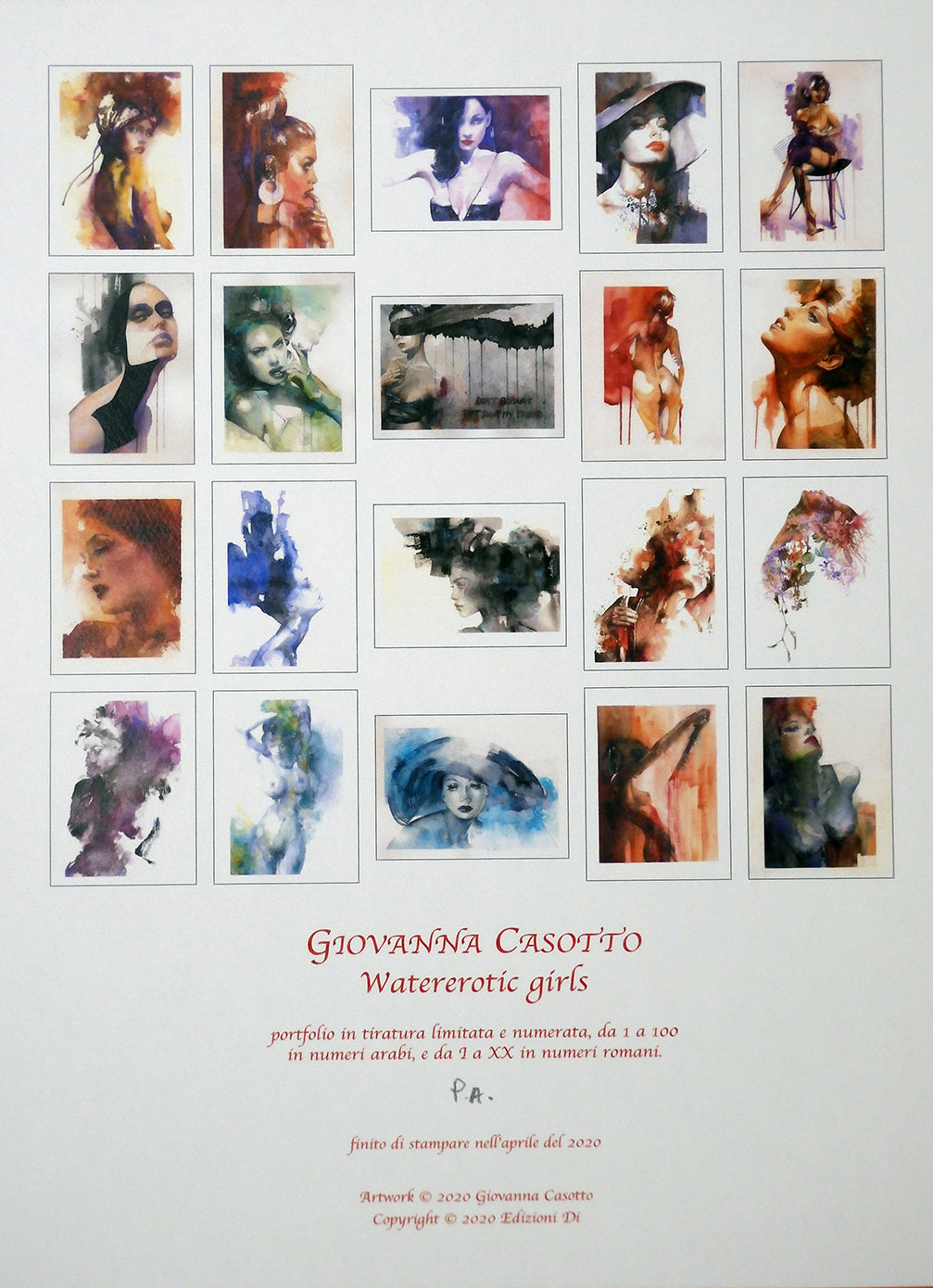 Portfolio Watererotics Girls con vero bacio -P.A. -