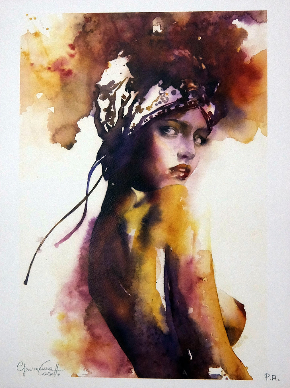 Stampa Firmata Watererotics Girls 1 - P.A. - Grifo Edizioni