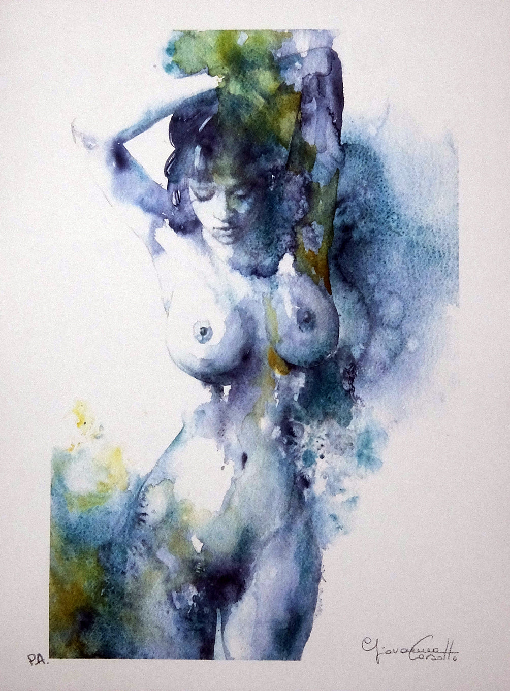 Stampa Firmata Watererotics Girls 17 - P.A. - Grifo Edizioni