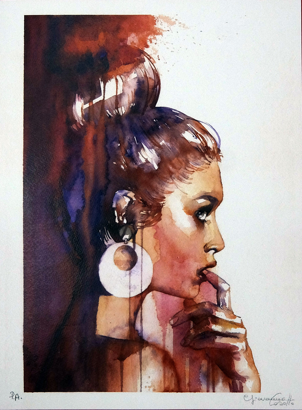 Stampa Firmata Watererotics Girls 2 - P.A. - Grifo Edizioni