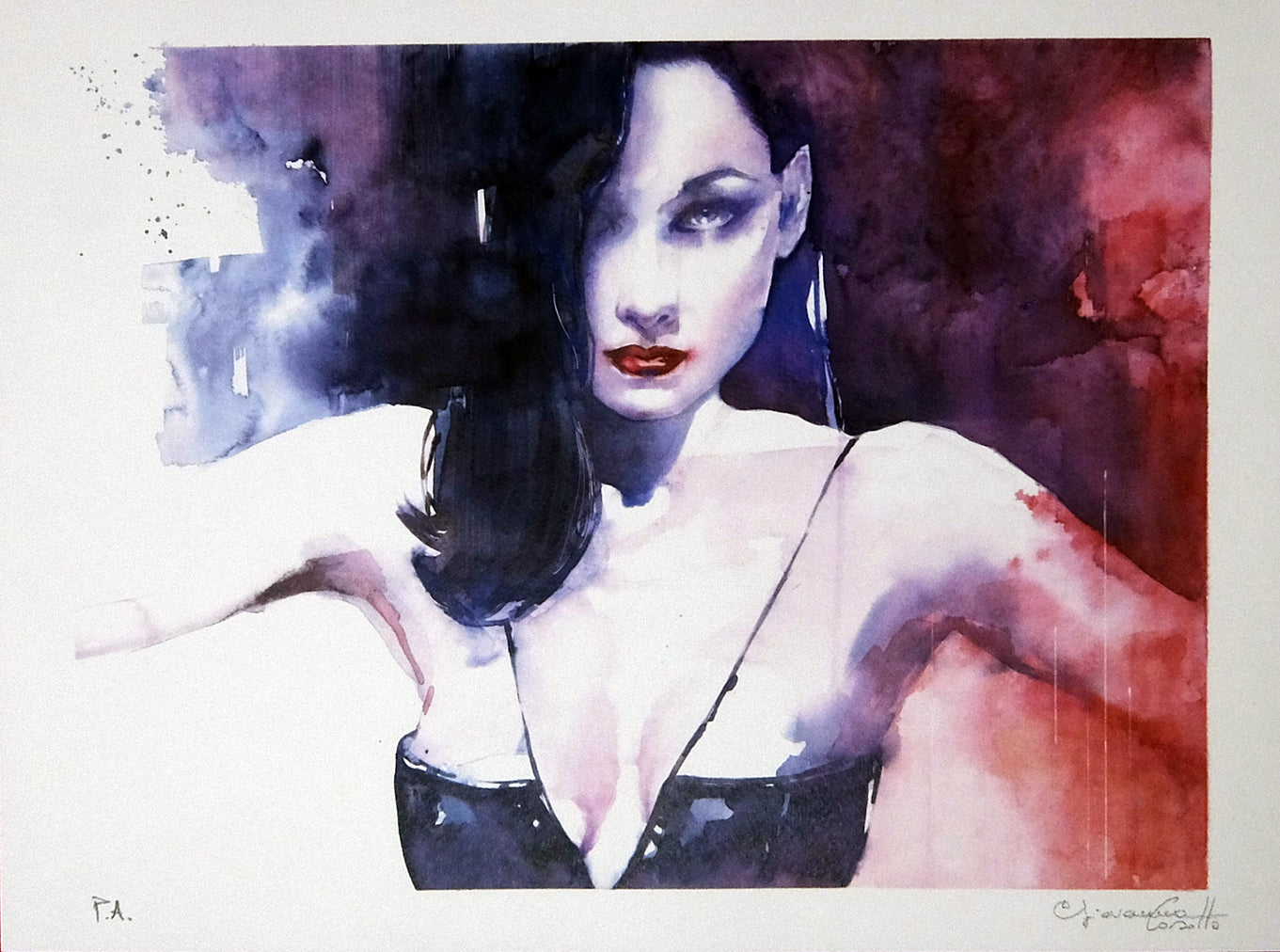 Stampa Firmata Watererotics Girls 3 - P.A. - Grifo Edizioni