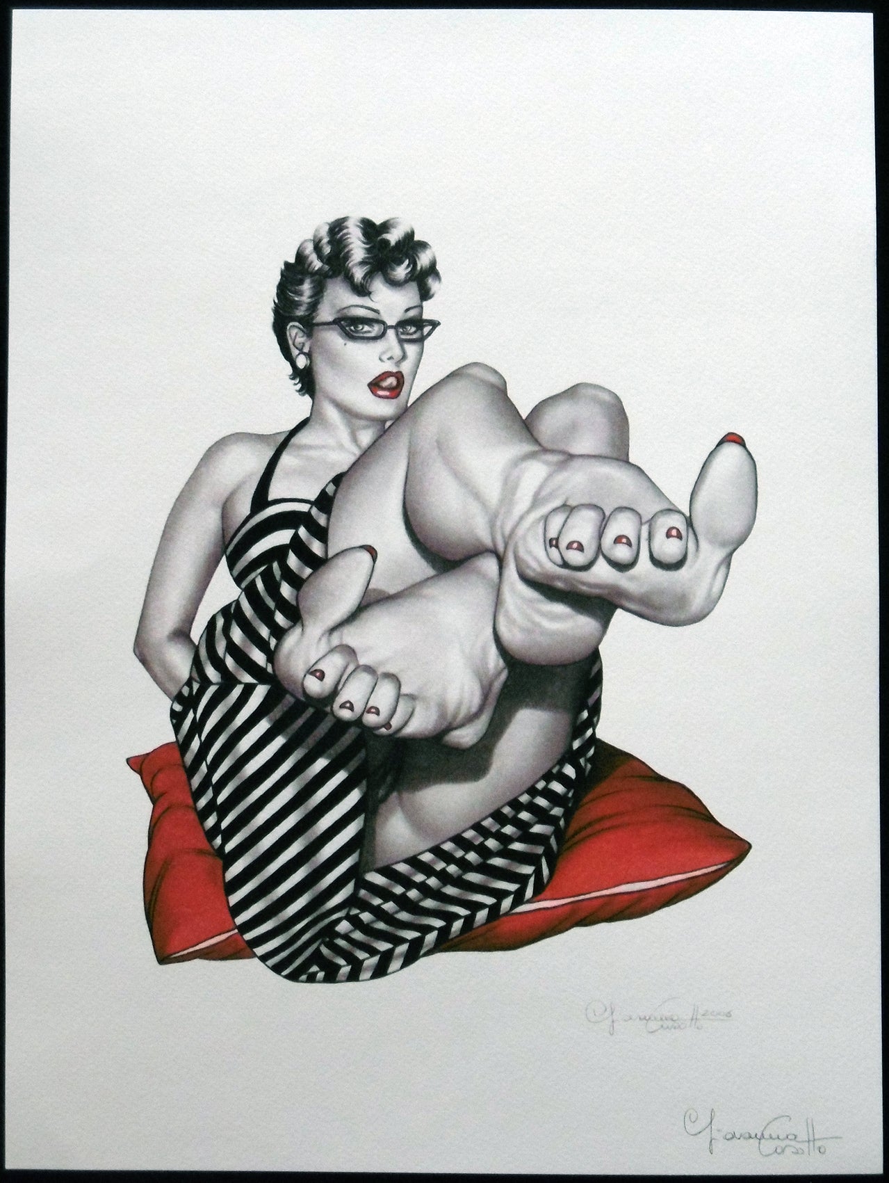 Stampa Firmata Dal Portfolio Il Punto C. 4 - Grifo Edizioni