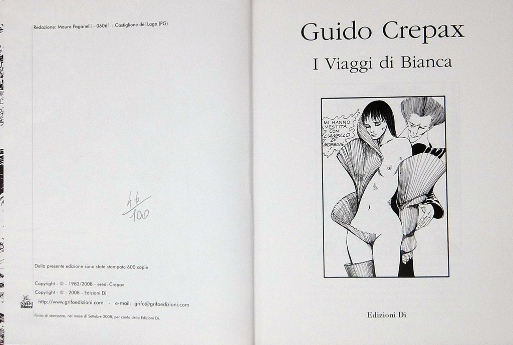 Volume I Viaggi Di Bianca Limited - Grifo Edizioni
