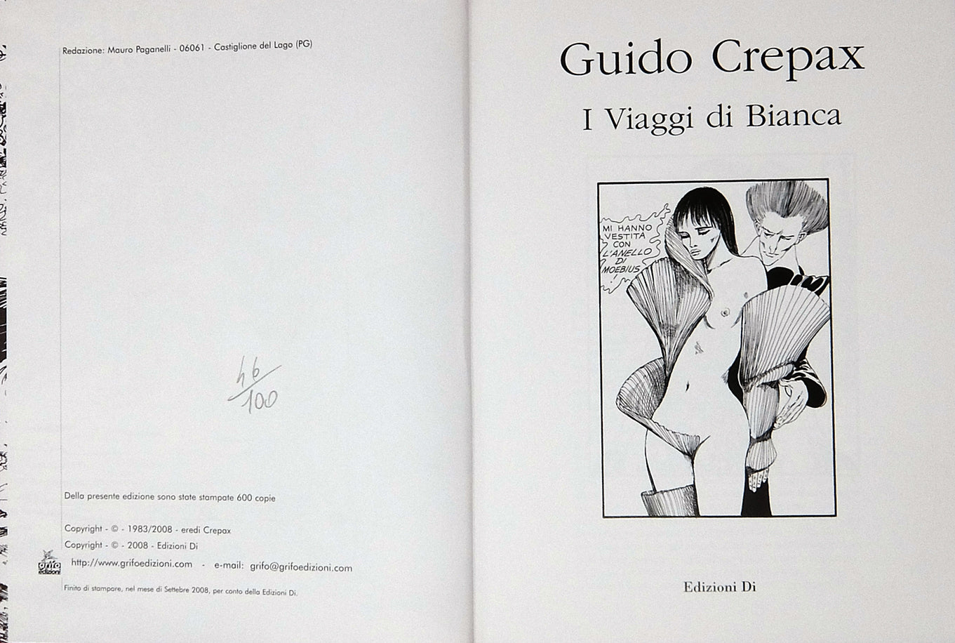 Volume I Viaggi Di Bianca Limited - Grifo Edizioni